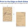 imageAvery Printable Rectangle Printable Tags Sure Feed Technology 2quot x 3quot Kraft Brown Cardstock PrinttotheEdge LaserInkjet Tags 200 Total200 tags