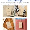 imageAvery Printable Rectangle Printable Tags Sure Feed Technology 2quot x 3quot Kraft Brown Cardstock PrinttotheEdge LaserInkjet Tags 200 Total200 tags