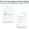 imageAvery Printable Rectangle Tags Strings Sure Feed Technology 2quot x 3quot Matte White Cardstock PrinttotheEdge LaserInkjet Tags 200 Total200 tags