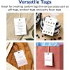 imageAvery Printable Rectangle Tags Strings Sure Feed Technology 2quot x 3quot Matte White Cardstock PrinttotheEdge LaserInkjet Tags 200 Total200 tags
