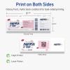 imageAvery Printable Rectangle Tickets 134quot x 512quot Glossy White Cardstock LaserInkjet Printable 500 Total100 cards