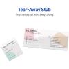 imageAvery Printable Rectangle Tickets 134quot x 512quot Glossy White Cardstock LaserInkjet Printable 500 Total100 cards