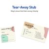 imageAvery Printable Rectangle Tickets 218quot x 512quot Matte Ivory Cardstock LaserInkjet Printable 200 Total200 cards