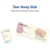 imageAvery Printable Rectangle Tickets 234quot x 812quot Matte Ivory Cardstock LaserInkjet Printable 40 Total40 cards