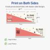 imageAvery Printable Rectangle Tickets 234quot x 812quot Matte Ivory Cardstock LaserInkjet Printable 40 Total40 cards