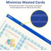 imageAvery Printable Square Business Cards Sure Feed Technology 25quot x 25quot Ivory Cardstock PrinttotheEdge LaserInkjet Cards 450 Total450 cards