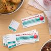 imageAvery Printable Tickets with TearAway Stubs 175quot x 55quot Matte White 500 Blank Tickets for Laser and Inkjet Printers 167950