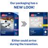 imageAvery Printable Tickets with TearAway Stubs 175quot x 55quot Matte White 500 Blank Tickets for Laser and Inkjet Printers 16795Pack of 5