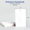 imageAvery Tags with Metallic Gold Borders and Strings 2quot x 35quot 40 Total LaserInkjet Printable Tags 3326Matte White