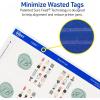 imageAvery Tags with Metallic Gold Borders and Strings 2quot x 35quot 40 Total LaserInkjet Printable Tags 3326White