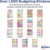 imageAvery Teacher Planner Stickers Pack 30 Sticker Sheets 1430 Total Education Planners Journals or Calendars 6781Budget Pack
