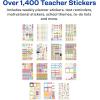 imageAvery Teacher Planner Stickers Pack 30 Sticker Sheets 1430 Total Education Planners Journals or Calendars 6781Teacher Pack