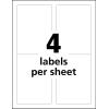 imageAvery Ultra Duty GHS Chemical Labels for Pigment Inkjet Printers Waterproof UV Resistant 35 x 5 60523