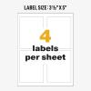 imageAvery UltraDuty GHS Chemical Labels for Laser Printers Waterproof UV Resistant 35 x 5 200 Pack 60503