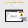 imageAvery UltraDuty GHS Chemical Labels for Laser Printers Waterproof UV Resistant 85 x 11 50 Pack 605015