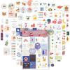 imageAvery  Amy Tangerine Designer Collection Planner Stickers 20 Sticker Sheets 744 Total Weekly Monthly and Daily Accessories for Journals and Calendars 6782Translucent