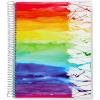 imageAvery  Amy Tangerine Designer Collection Planner Undated 12Month Planner with Stickers 825quot x 975quot Rainbow Paint Design 29880Rainbow Paint