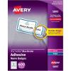 imageAvery Flexible Name Tags Hello My Name is 213quot x 338quot White Assorted Colored Border Removable Adhesive LaserInkjet Printable 120 Total 8722Blue Border