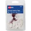 imageAvery Jewelry Tags 08125 x 0375 Inches Pack of 100 67311 Pack