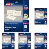 imageAvery Printable Business Cards with Sure Feed Technology 2quot x 35quot Ivory 250 Blank Cards for Laser Printers 05376One Size Pack of 5