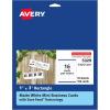 imageAvery Printable Business Cards with Sure Feed Technology 2quot x 35quot White 250 Blank Business Cards Inkjet Printer Paper 08371Mini