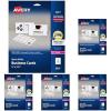 imageAvery Printable Business Cards with Sure Feed Technology 2quot x 35quot White 250 Blank Cards for Laser Printers 053710 Pack of 5