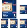 imageAvery Printable Note Cards with Envelopes 425quot x 55quot White 60 Blank Note Cards for Laser Printers 05315414 x 512 Inches Pack of 5