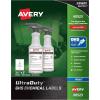 imageAvery Ultra Duty GHS Chemical Labels for Pigment Inkjet Printers Waterproof UV Resistant 35 x 5 60523