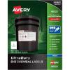 imageAvery UltraDuty GHS Chemical Labels for Pigment Inkjet Printers Waterproof UV Resistant 48 x 78 60522434 x 734