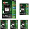imageAvery UltraDuty GHS Chemical Labels for Pigment Inkjet Printers Waterproof UV Resistant 48 x 78 60522434 x 734 Pack of 5
