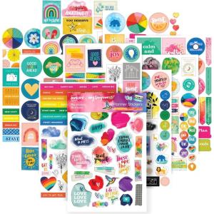 imageAvery  Amy Tangerine Designer Collection Planner Stickers 20 Sticker Sheets 744 Total Weekly Monthly and Daily Accessories for Journals and Calendars 6782Assorted