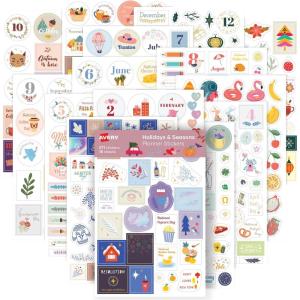 imageAvery  Amy Tangerine Designer Collection Planner Stickers 20 Sticker Sheets 744 Total Weekly Monthly and Daily Accessories for Journals and Calendars 6782Translucent