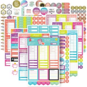 imageAvery Teacher Planner Stickers Pack 30 Sticker Sheets 1430 Total Education Planners Journals or Calendars 6781Budget Pack