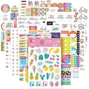 imageAvery Teacher Planner Stickers Pack 30 Sticker Sheets 1430 Total Education Planners Journals or Calendars 6781Student Pack