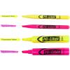 imageAVERY HiLiter DeskPenStyle Combo Pack Smear Safe Ink Chisel Tip 24 Assorted Color Highlighters 29862