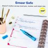 imageAVERY HiLiter DeskStyle Highlighters Smear Safe Ink Chisel Tip 12 Fluorescent Blue Highlighters 2401612 Count Pack of 12