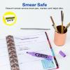 imageAVERY HiLiter DeskStyle Highlighters Smear Safe Ink Chisel Tip 12 Fluorescent Purple Highlighters 2406012 Count Pack of 1