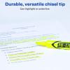 imageAVERY HiLiter DeskStyle Highlighters Smear Safe Ink Chisel Tip 12 Yellow Highlighters 9803512 Count Pack of 1