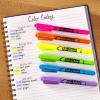 imageAVERY HiLiter PenStyle Highlighters Chisel Tip 6 Highlighters Assorted Colors 3 Packs 25602
