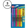 imageAVERY HiLiter PenStyle Highlighters Chisel Tip 6 Highlighters Assorted Colors 3 Packs 25602