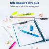 imageAVERY HiLiter PenStyle Highlighters Smear Safe Ink Chisel Tip 4 Assorted Color Highlighters 235453 Count Pack of 1