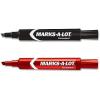 imageAVERY MarksALot Permanent Markers Large DeskStyle Size Chisel Tip Water and Wear Resistant 24 Assorted Markers 24800 98088
