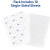 imageAvery Clear Laminating Sheets 9quot x 12quot Permanent SelfAdhesive 50 SelfLaminating Sheets Great for Protecting Documents Photos and Signs More 73601Clear