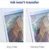 imageAvery Corner Lock Binder Pocket for 3 Ring Binders Aqua Blue with Clear Front for 85quot x 11quot Documents AcidFree and ArchivalSafe 1 Binder Folder 47837Assorted