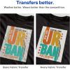 imageAvery Dark Transfer Paper for TShirts 3quot Diameter Pre DieCut IronOn Circle Transfers PrinttotheEdge 3 Sheets of Heat Transfer Paper 18 Total 02232
