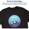 imageAvery Dark Transfer Paper for TShirts 3quot Diameter Pre DieCut IronOn Circle Transfers PrinttotheEdge 3 Sheets of Heat Transfer Paper 18 Total 02232