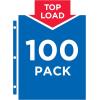 imageAvery Diamond Clear Heavyweight Sheet Protectors Easy Load 200 Document Protectors 74400100 pack