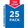 imageAvery Diamond Clear Heavyweight Sheet Protectors Easy Load 200 Document Protectors 7440025 pack