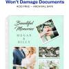 imageAvery Diamond Clear Heavyweight Sheet Protectors Easy Load 200 Document Protectors 7440025 pack