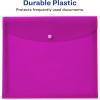 imageAvery Document Holder Envelope Holds 450 LetterA4Size Sheets 4Color 4Pack 73556Assorted